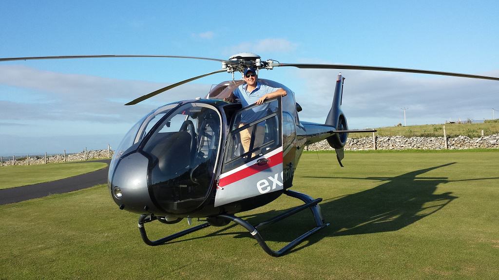 Father and son’s golf trip to Ireland