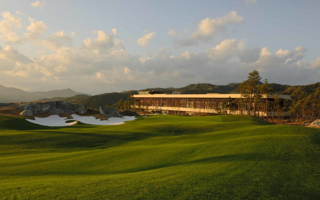 The Design and Neon Lights at Korea’s Whistling Rock Country Club