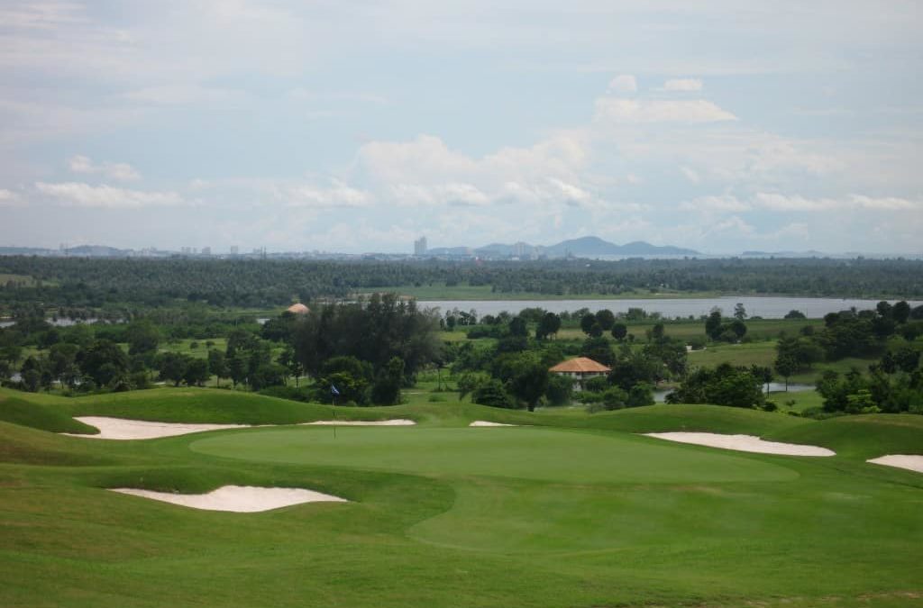The Beautfiul Burapha Golf Club West Course in Chonchuri, Thailand