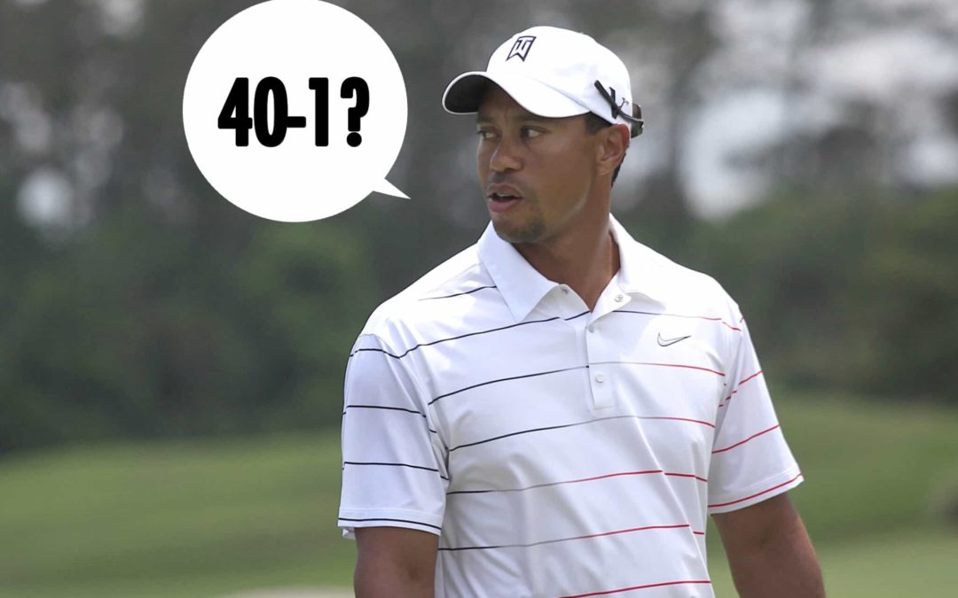 Tiger Woods… Odds-On Loser + Friday Tee Times