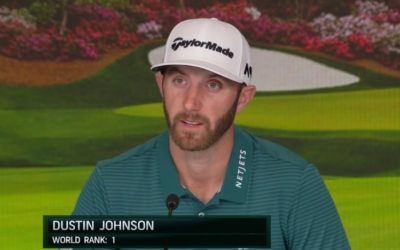 Masters Week: Dustin Johnson’s Top Five Answers from Today’s Press Conference