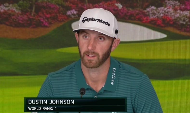 Masters Week: Dustin Johnson’s Top Five Answers from Today’s Press Conference