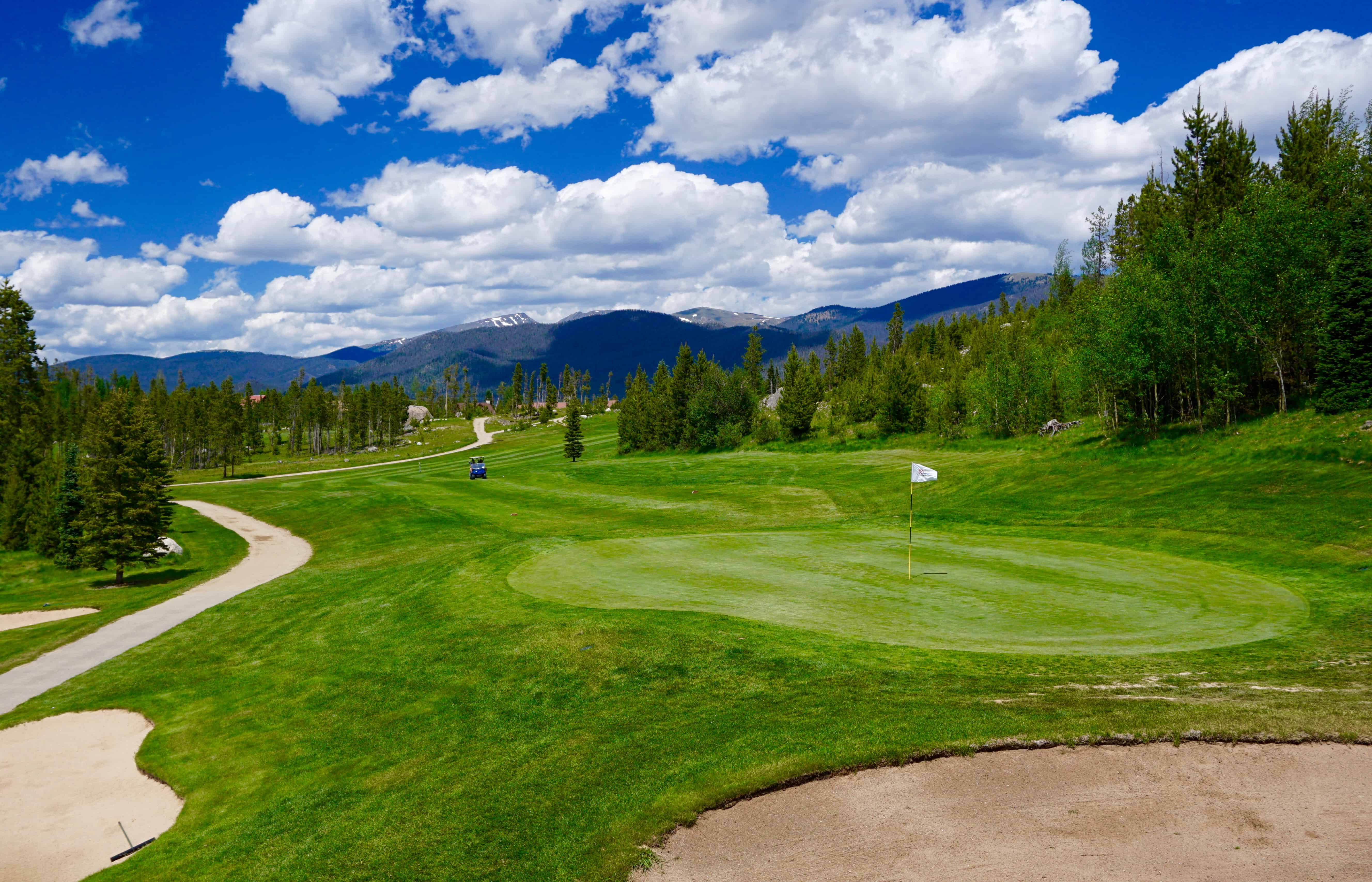 One With Nature At Grand Lake Golf Course, Grand Lake, Colorado World