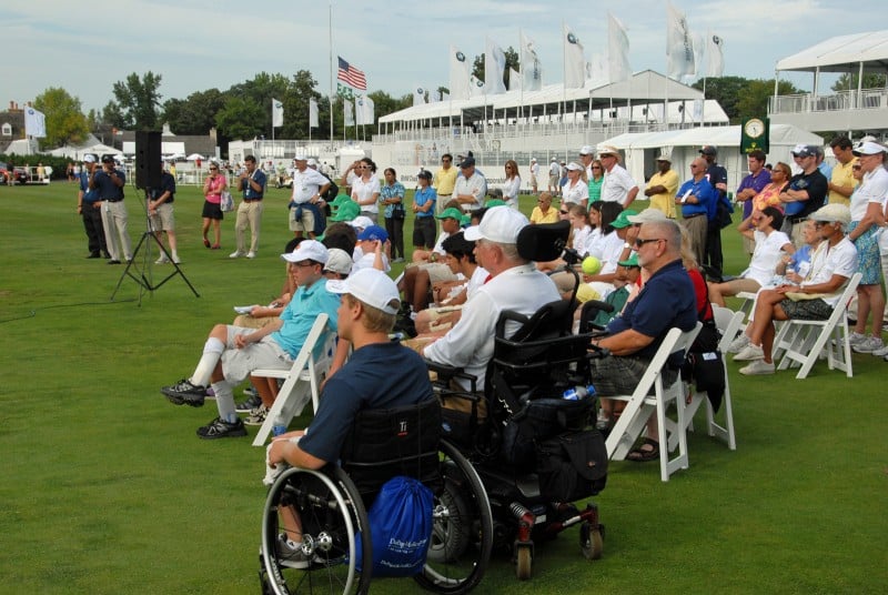 Tuesday at this Year's WGA BMW Championship is for Veterans