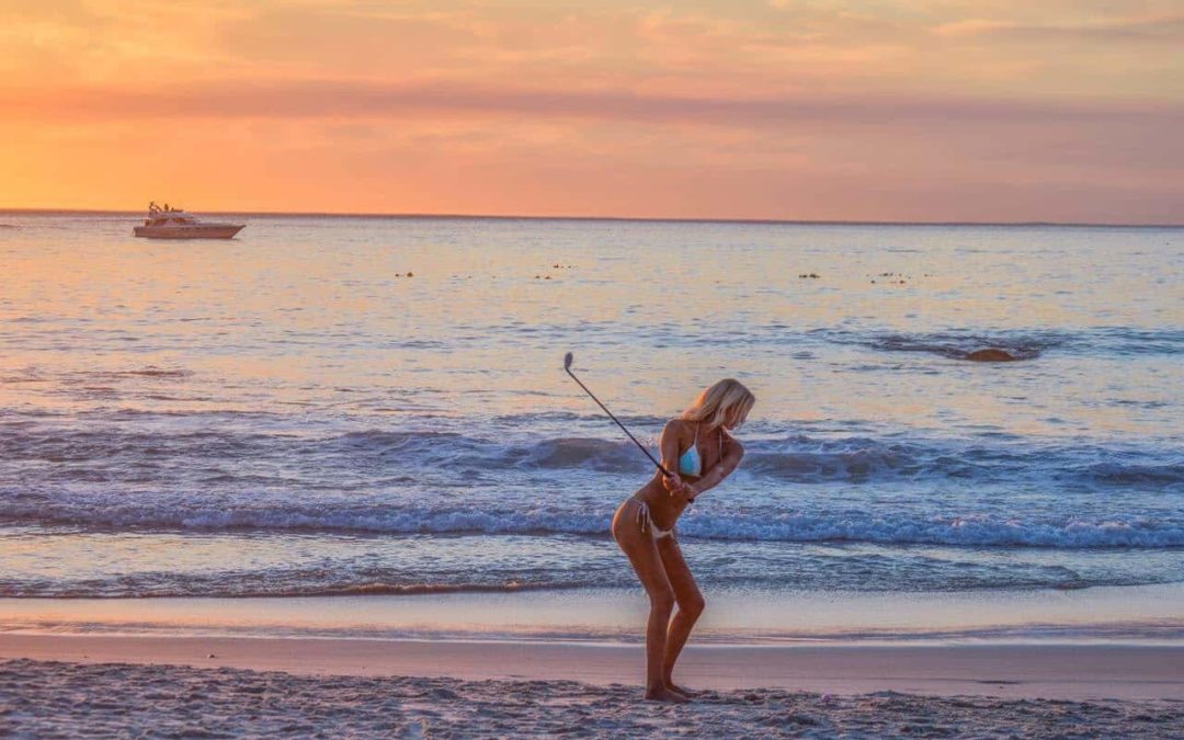 Our Chat with Katie Kearney: Model, Swimwear Designer, World Traveler and Lifelong Golfer