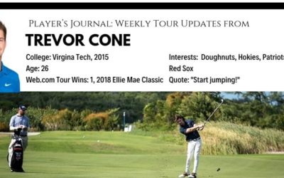 Week Two Player’s Journal: The Web.com Tour Life of Trevor Cone