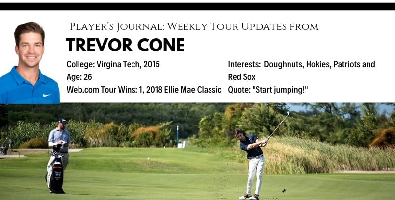 Week One Player’s Journal: The Web.com Tour Life of Trevor Cone