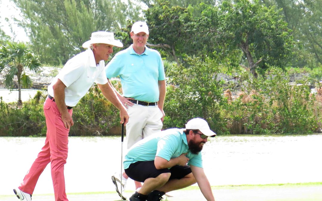 Unexpected Round of Golf with Greg Norman in The Bahamas