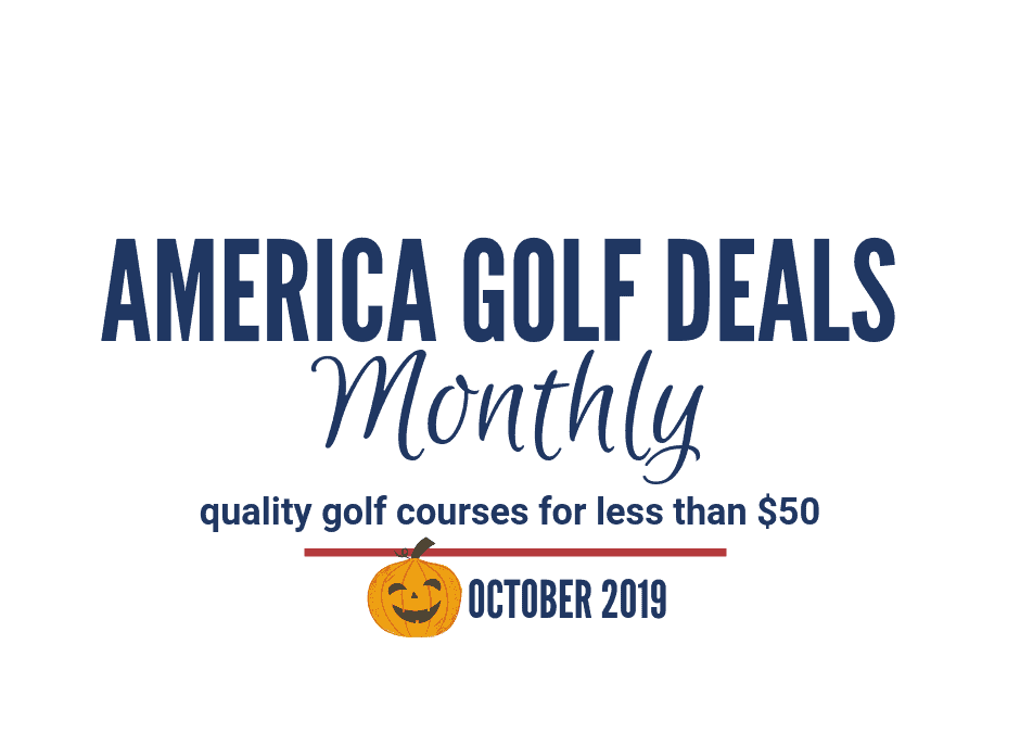 America Golf Deals Monthly: October 2019