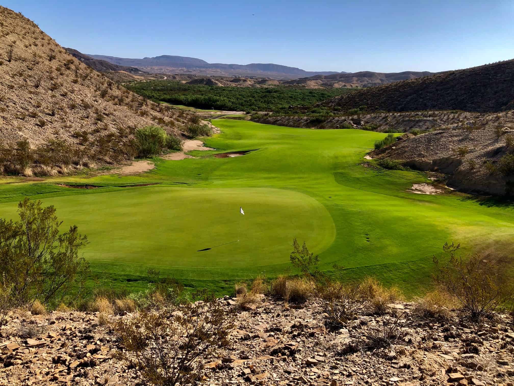 GolfVette Stop No. 5 Lajitas Golf Resort; Lajitas, Texas