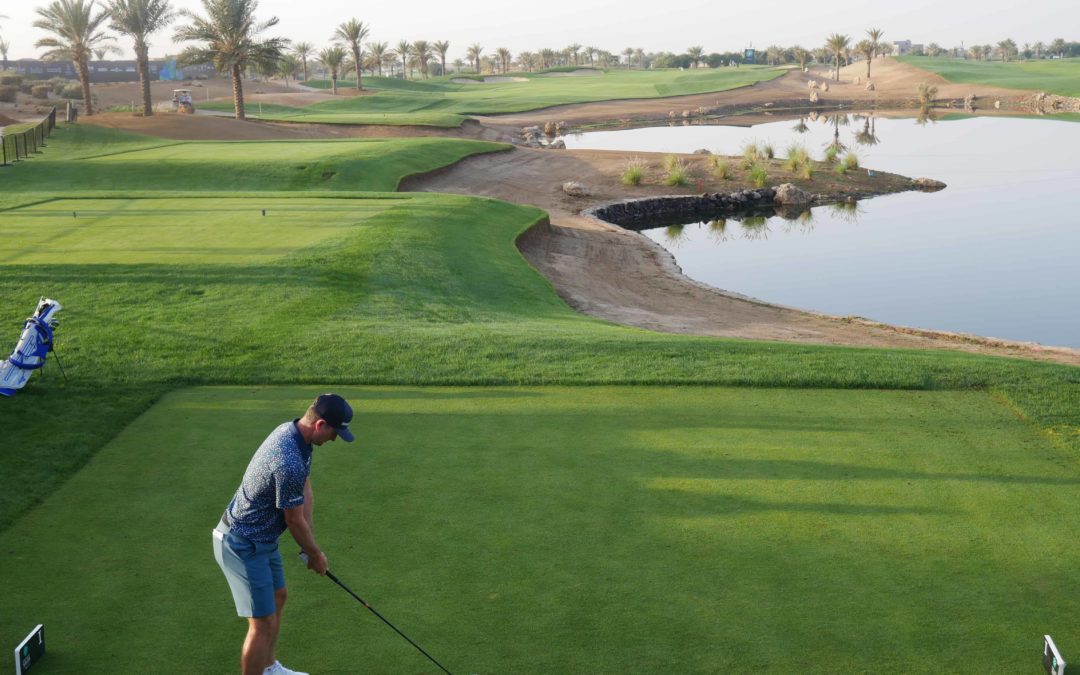 A Little Support from Sergio Garcia at the Wednesday Pro-Am In Saudi Arabia