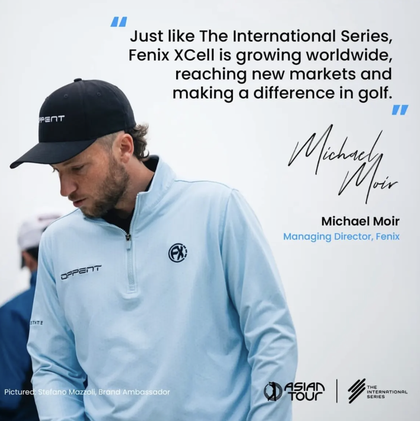 The International Series fashions apparel partnership with performance sportswear brand Fenix XCell