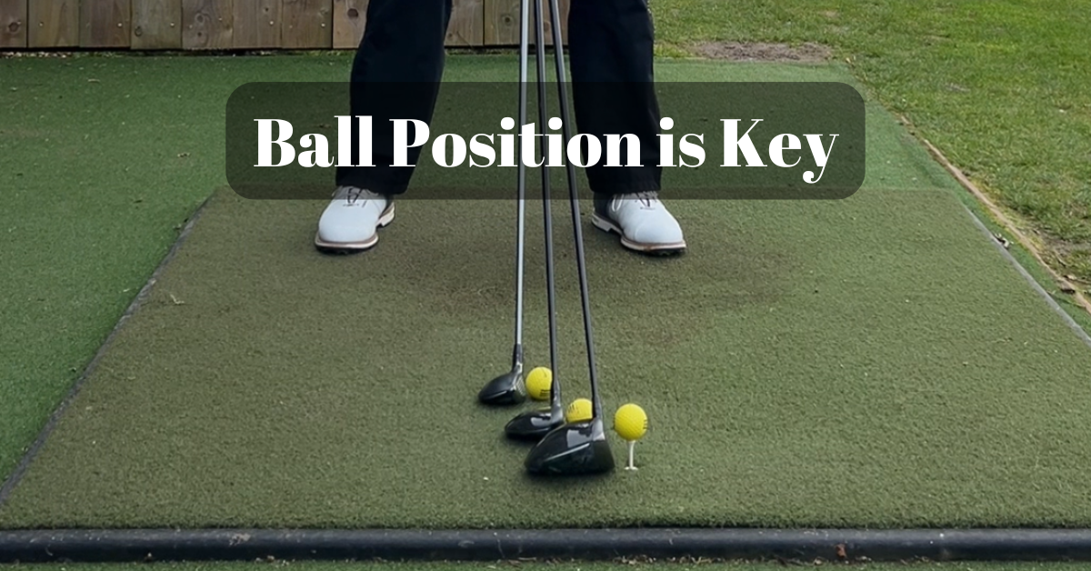 The Correct Ball Position for Hybrids, Fairway Woods, and Driver: Insights from Mark Wood, Elite Golf Coach